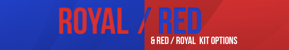 Royal/red banner